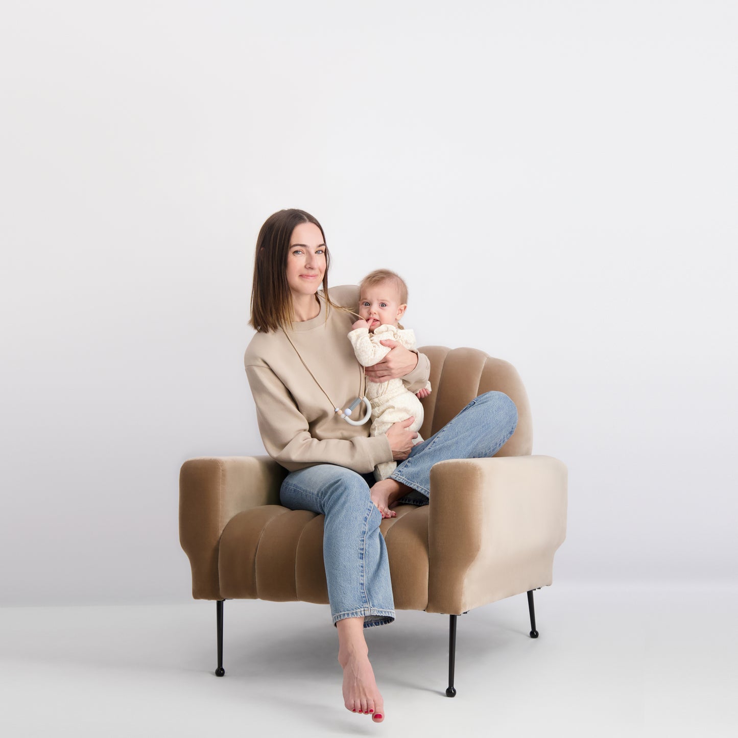 Bloom Teething Necklace | Moonstone