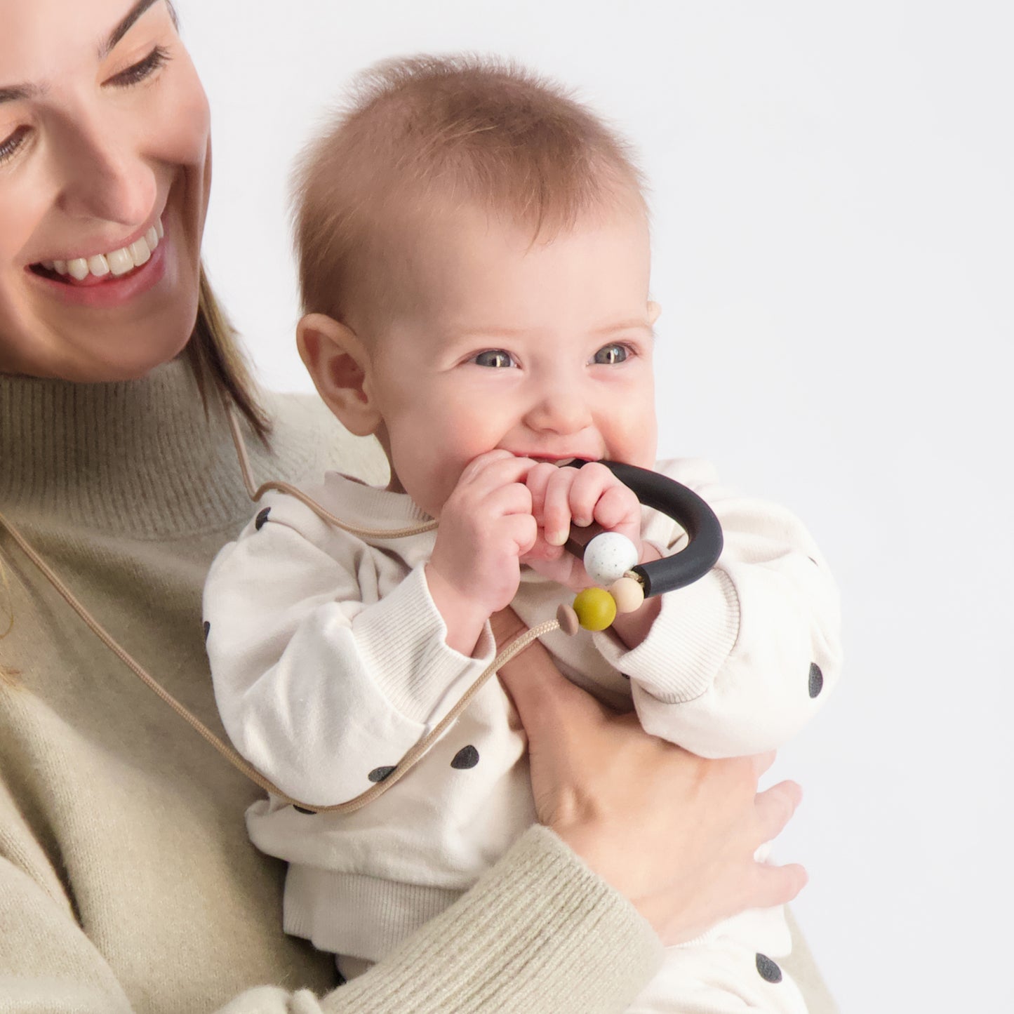 Bloom Teething Necklace | Liquorice