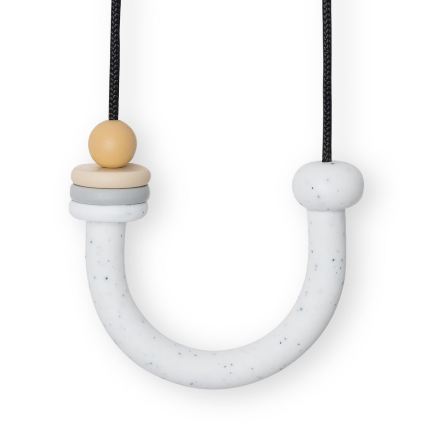 Curve Teething Necklace | Poppy