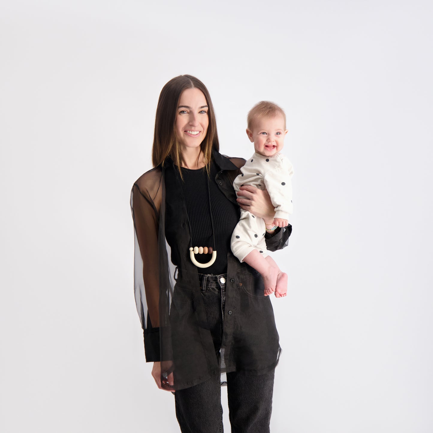 Loop Teething Necklace | Nutmeg